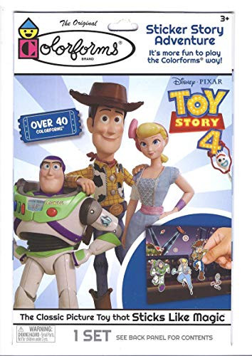 Colorforms Toy Story 4 Sticker Story Adventure Play Set