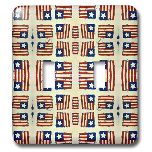3dRose lsp_16383_2 Colors Of My Country Toggle Switch