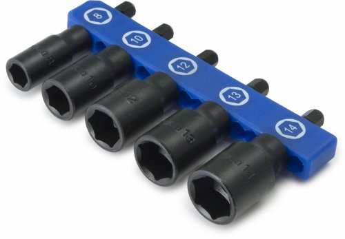Titan Tools 15221 Metric Nut Driver Set - 5 Piece