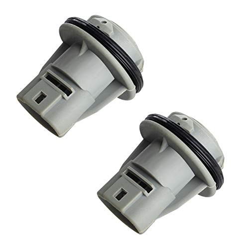 HERCOO Turn Signal Lights Socket Front Blinker Lamp Holder for 33302-SR3-A01 Compatible with Honda Accord Civic, Pack of 2