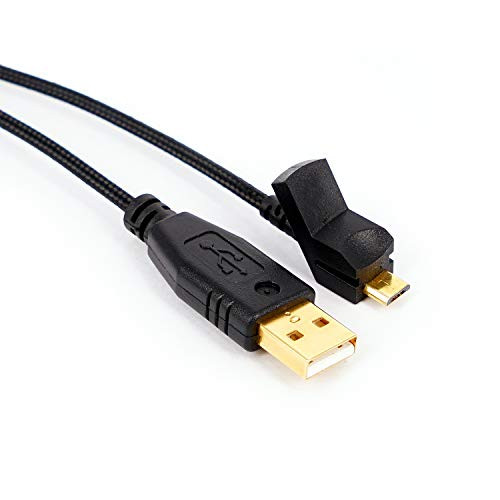 LZYDD Micro USB Charging Cable for Razer Mamba Chroma Wired/Wireless Gaming Mouse