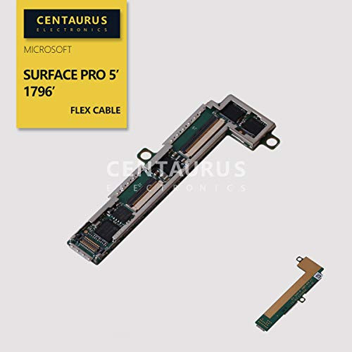 Compatible with Microsoft Surface Pro 5 Touch Screen Digitizer Small Plate Board Connector Replacement Part Repair Replacement for Microsoft Surface Pro 5 1796 LP123WQ1(SP)(A2) V1.0 12.3 inch