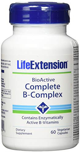 Life Extension Bio-Active Complete B-Complex, 60 Vegetarian Capsules (2)