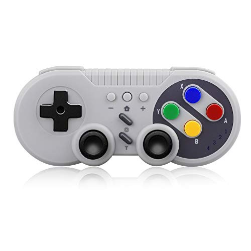 Sunjoyco Wireless Pro Game Controller, USB Classic Gamepad Compatible with Nintendo Switch, Windows PC