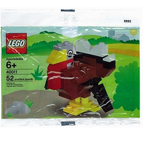LEGO Seasonal Exclusive Mini Figure Set #40011 Turkey Bagged