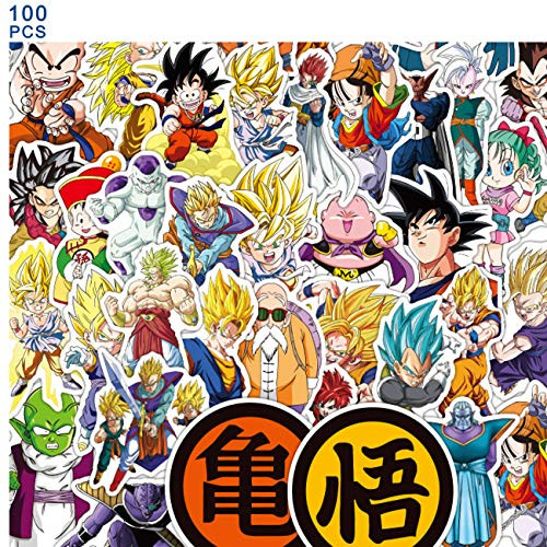 Dragon Ball Z Stickers 100pcs Cartoon Anime Stickers for Teens Waterproof Vinyl Stickers for Water Bottle Laptop Skateboard Snowboard Luggage Guitar Dragon Ball Z Stickers 100pcs Cartoon Anime Stickers for Teens Waterproof Vinyl Stickers for Water Bottle Laptop Skateboard Snowboard Luggage Guitar