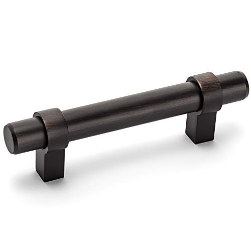25 Pack - Cosmas 161-3ORB Oil Rubbed Bronze Cabinet Bar Handle Pull - 3" Hole Centers