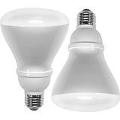 EcoSmart Soft White BR30 CFL Light Bulb, 65W Equivalent 2 Pack