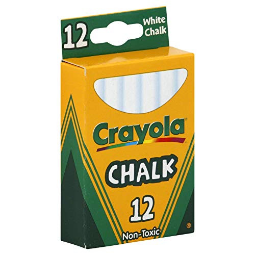 Crayola White Chalk 12 Ea (Pack of 7)