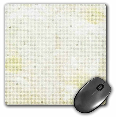 3dRose LLC 8 x 8 x 0.25 Inches Mouse Pad, Cream Little Dots Romantic Colors (mp_79094_1)