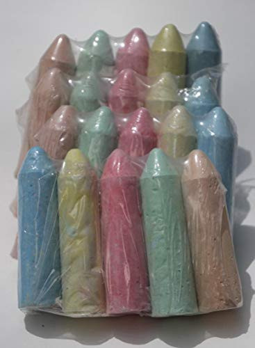 Giant Sidewalk Chalk 20 Count 5 Colors