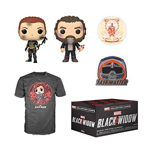 Funko Marvel Collector Corps Subscription Box, Black Widow Theme, May 2020, Small T-Shirt
