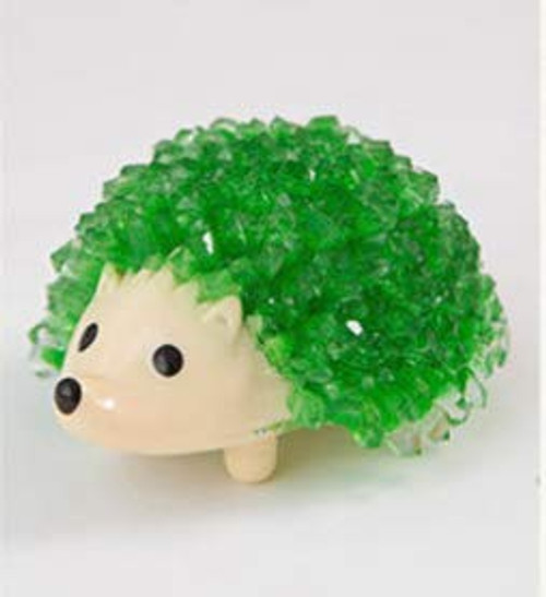 JUNIQUTE Crystal Growing Kit Crystal Hedgehog Toy(Green)