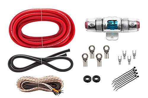 CT Sounds 4 Gauge CCA Complete Wiring Amp Installation 4GA Ref Reference Amplifier Wire Kit