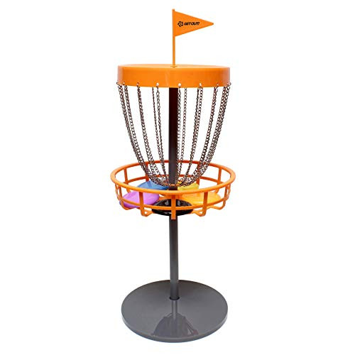 Get Out! Mini Frisbee Golf Set  Mini Disc Golf Basket with Frisbees, Outdoor Toys & Indoor Frisbee Golf Disc Golf Set