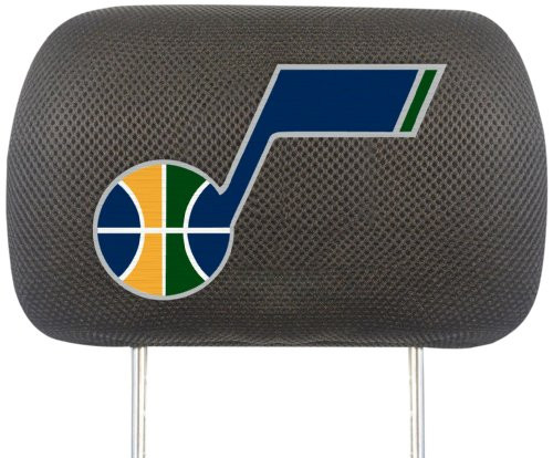 Fanmats NBA Utah Jazz Polyester Head Rest Cover