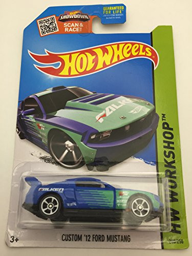 Hot Wheels, 2015 HW Workshop, Custom '12 Ford Mustang [Blue] #240/250