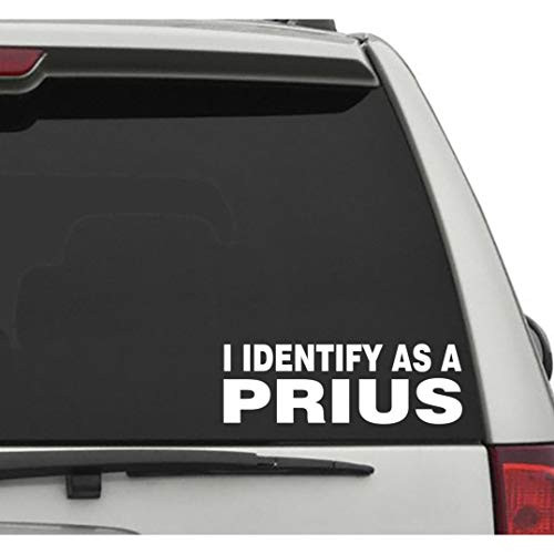 Seek Racing I Identify AS A Prius Decal - CAR Truck Window Laptop Sticker