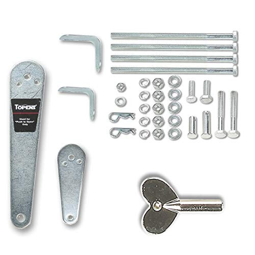 TOPENS MK01 Mounting Hardware Fasteners Bracket Release Key Set for TOPENS Swing Gate Opener Replacement