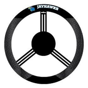 NCAA Kansas Jayhawks Poly-Suede Steering Wheel Cover