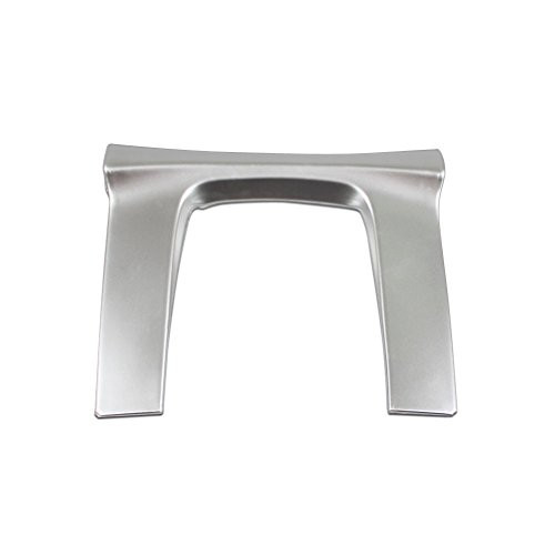 Rqing For Honda Civic 10th 2016 2017 2018 ABS Interior Front Console Gear Shift Panel Cover Trim (Silver Paint)