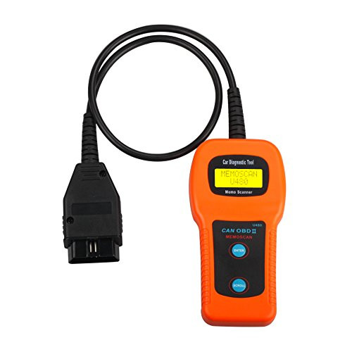 memoscan U480 OBD2 Scanner OBDII EOBD Code Reader Car Diagnostic Tool CAN Bus & Engine Code Reader for Reads & Clears Generic Specific Diagnostic Trouble Codes (DTCs) & Check Engine Light
