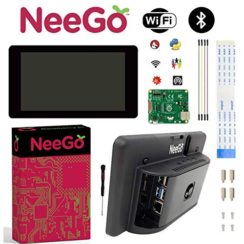 NEEGO Raspberry Pi Touchscreen Display with Screen Case for Raspberry Pi 4 Monitor 7-inch