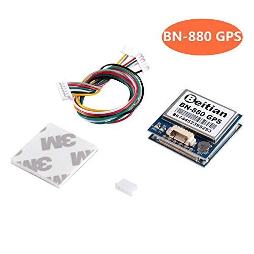 D-FLIFE BN-880 GPS Module U8 with Flash HMC5883 Compass + GPS Active Antenna Support GPS Glonass Beidou Car Navigation for Arduino Raspberry Pi Aircraft Pixhawk APM Flight Controller