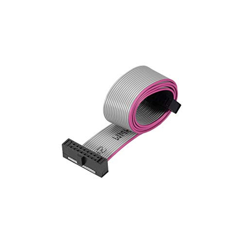 uxcell IDC Wire Flat Ribbon Cable FC/FC Female Connector A-type 16Pins 1.27mm Pitch 20cm Length