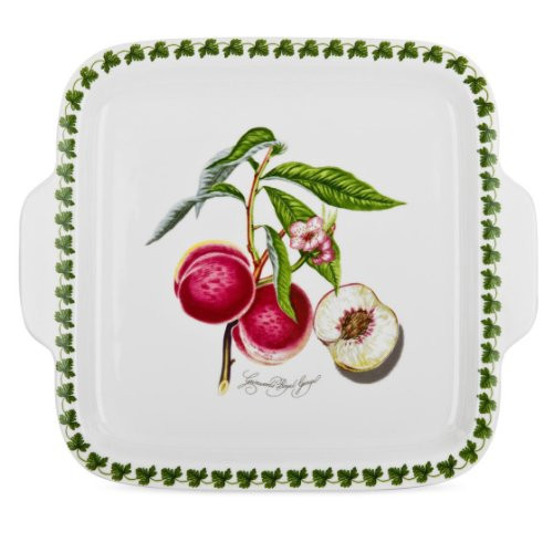 Portmeirion Pomona Dessert Dish Square Handled