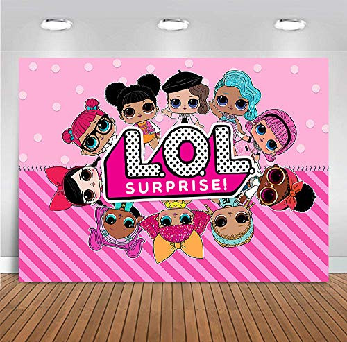 Sweet Pink Stripe Girl Toy Doll Photo Background Polka Dots Baby Birthday Surprise Party Decoration Vinyl 7x5ft Photography Backdrop Baby Shower Photo Booth Studio Props Candy Table Supplies Banner Sweet Pink Stripe Girl Toy Doll Photo Background Polka Dots Baby Birthday Surprise Party Decoration Vinyl 7x5ft Photography Backdrop Baby Shower Photo Booth Studio Props Candy Table Supplies Banner