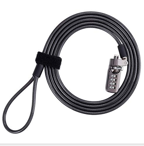MEW Laptop Combination Lock, Portable Laptop Locking Cable Security Combination Lock for Tablets, Notebooks and Projectors