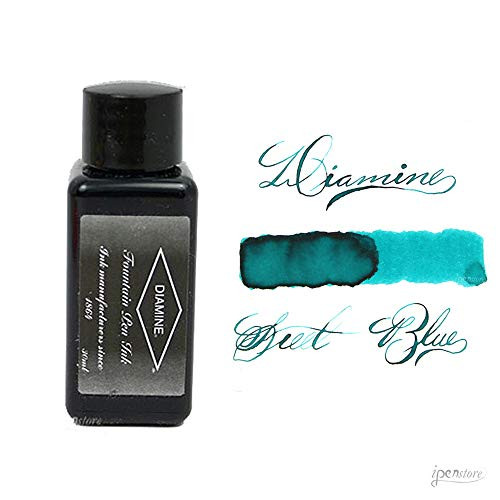 Diamine 30 ml Bottle Fountain Pen Ink, Steel Blue