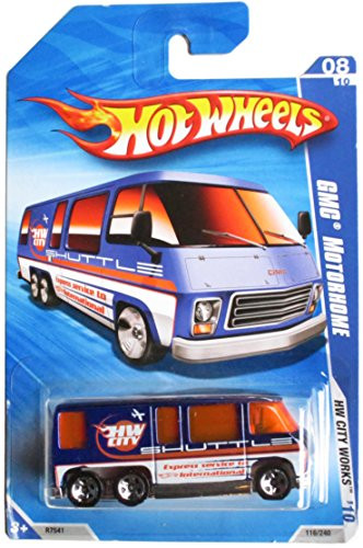 HOT WHEELS 2010 HW CITY WORKS 08/10 GMC MOTORHOME