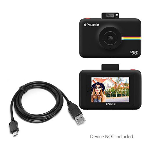 Polaroid Snap Touch Cable, BoxWave [DirectSync Cable] Durable Charge and Sync Cable for Polaroid Snap Touch