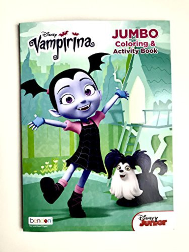 Disney Vampirina Jumbo Coloring & Activity Book Tear and Share Pages