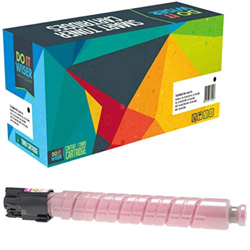 Do it Wiser Compatible Toner Cartridge Replacement for Ricoh Aficio MP C5000 MP C4000 Lanier LD540C LD550C | 841286 (Magenta - 17,000 Pages)