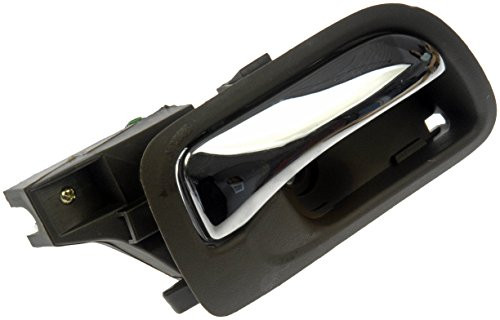 Dorman 81465 Front Passenger Side Interior Door Handle for Select Honda Models, Brown and Chrome