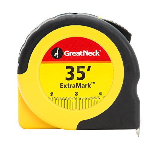 Great Neck 95010 35'x1 Extramark Tape Measure