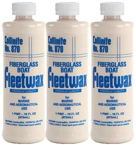 Collinite Liquid Fleetwax #870, 16 oz - 3 Pack