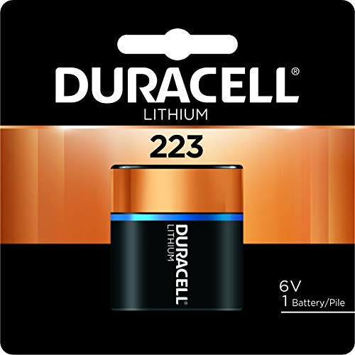 Duracell Ultra High Power Lithium Battery, 223, 6V