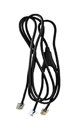 Electronic Hook Switch Cable (EHS) for The Zum Maestro DECT Headset for DHSG, Aastra, Hanlong, Siemens, Tiptel Phones (EHS-2004)