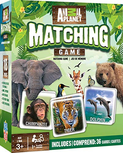 MasterPieces Animal Planet Matching Game