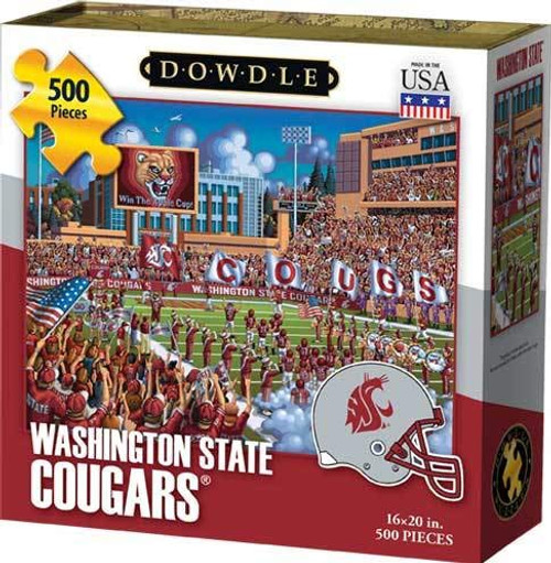 Dowdle Jigsaw Puzzle - Washington State Cougars - 500 Piece Dowdle Jigsaw Puzzle - Washington State Cougars - 500 Piece