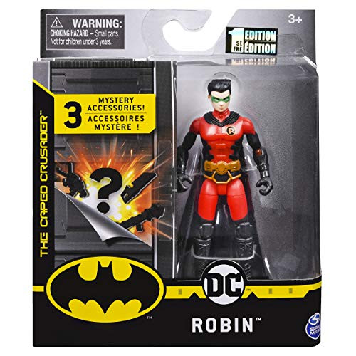DC Batman 2020 Robin (Red Costume) 4-inch Action Figure by Spin Master