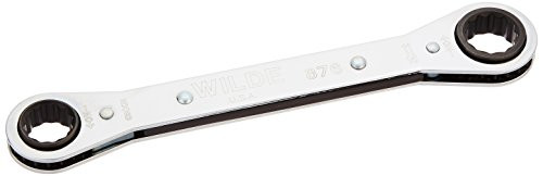 Wilde Tool 876 Ratchet Box Wrench, 5/8 inch x 11/16 inch