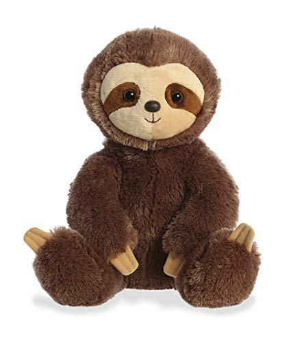 Aurora 50314 Sloth Plush Figure, 14 inches, Brown