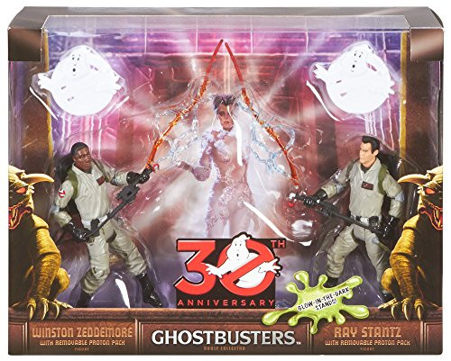 Ghostbusters 30th Annniversary Ray Stantz & Winston Zeddemore Exclusive Action Figure 2-Pack