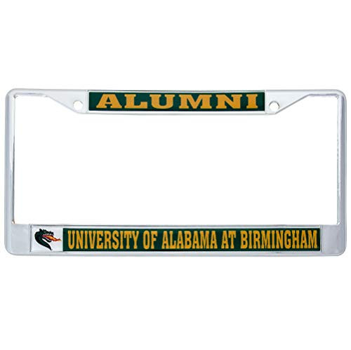 Desert Cactus University of Alabama at Birmingham UAB Blazers NCAA Metal License Plate Frame for Front or Back of Car Officially Licensed (Alumni)