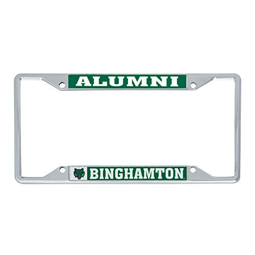 Desert Cactus Binghamton University Bearcats NCAA Metal License Plate Frame for Front or Back of Car Officially Licensed (Alumni)